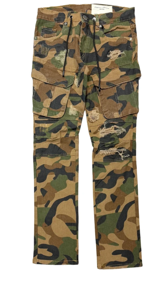 FWRD DENIM CAMO