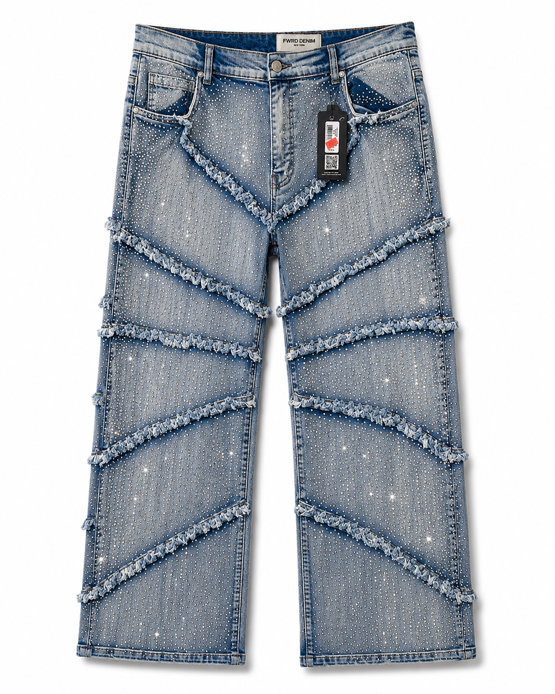 FWRD DENIM RHINESTONE