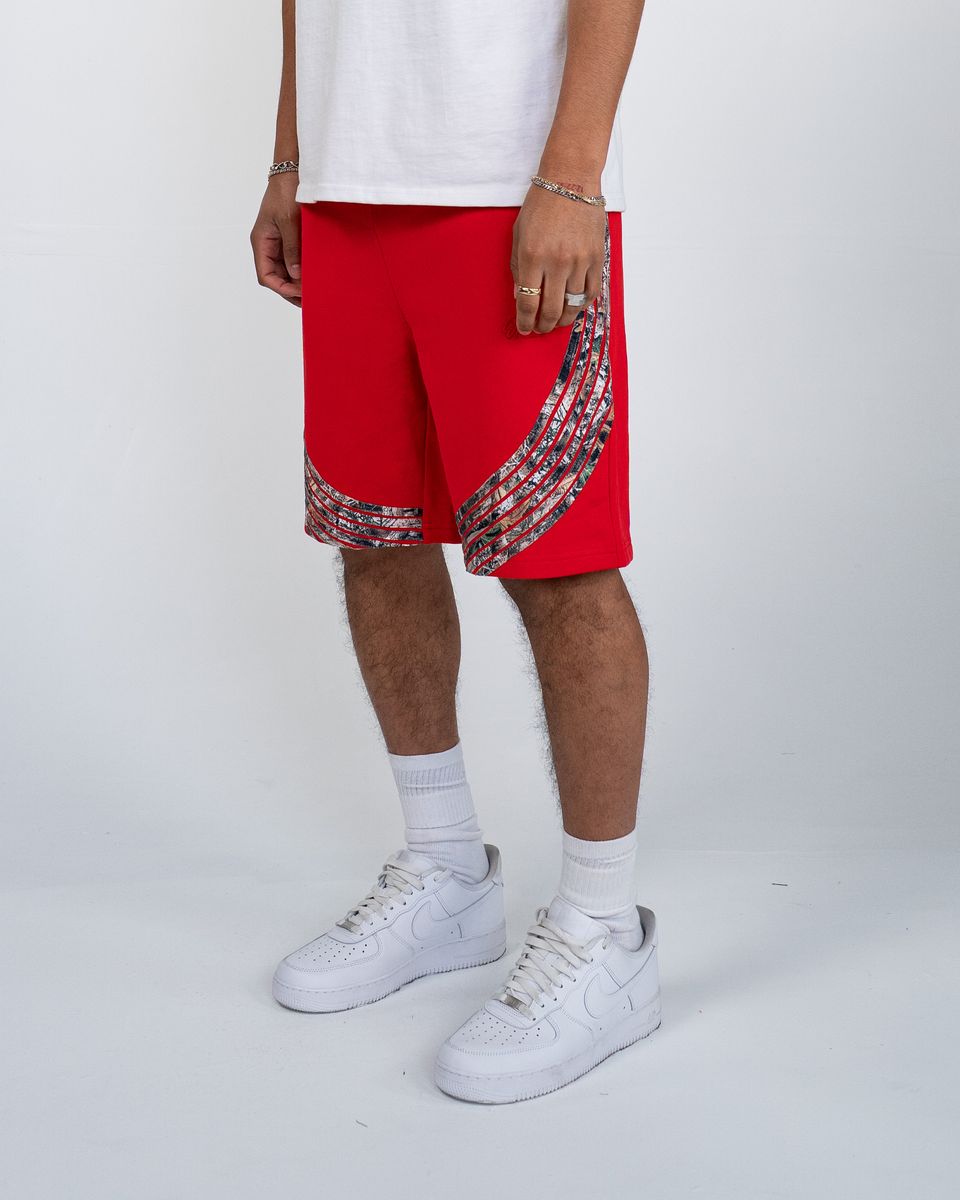 Eptm - Red Camo highland shorts