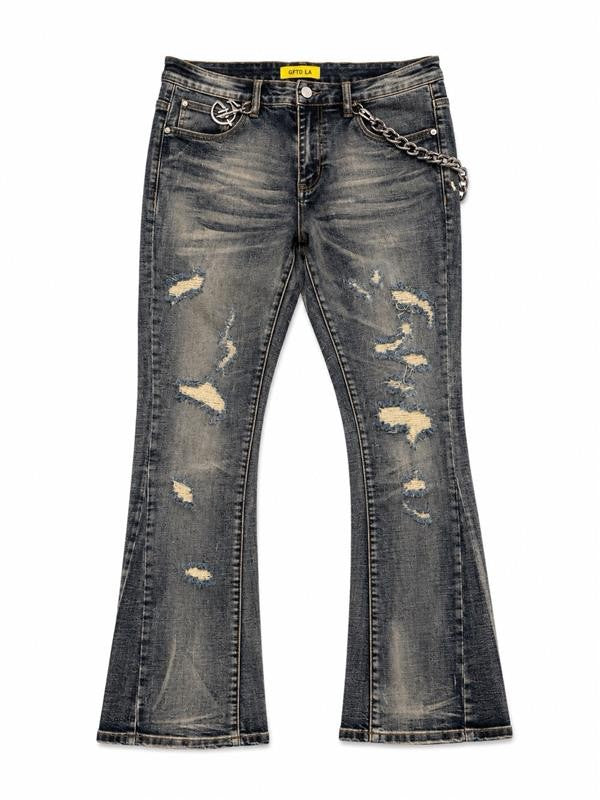 GFTD LA LUKA DENIM DARK WASH PANTS
