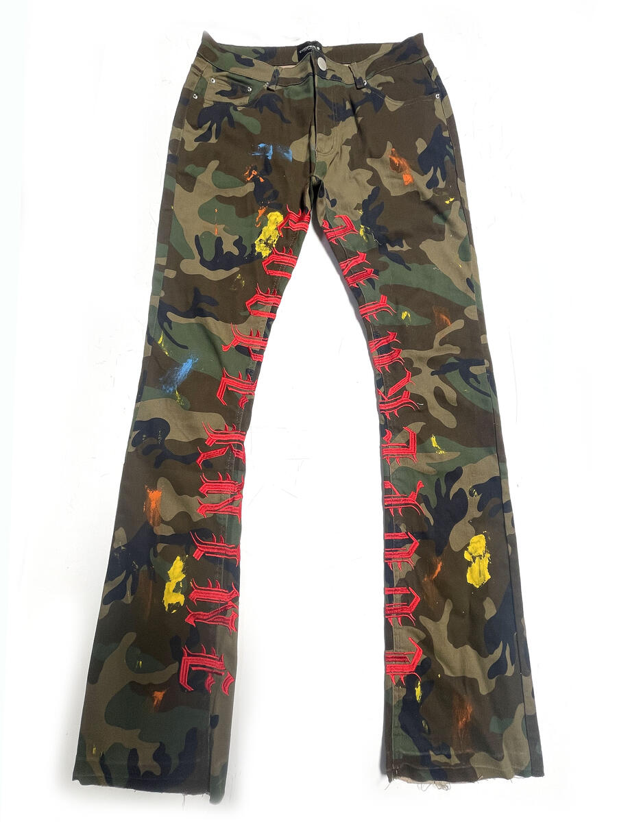 Cooper 9 - 5056 desert stack jeans camo