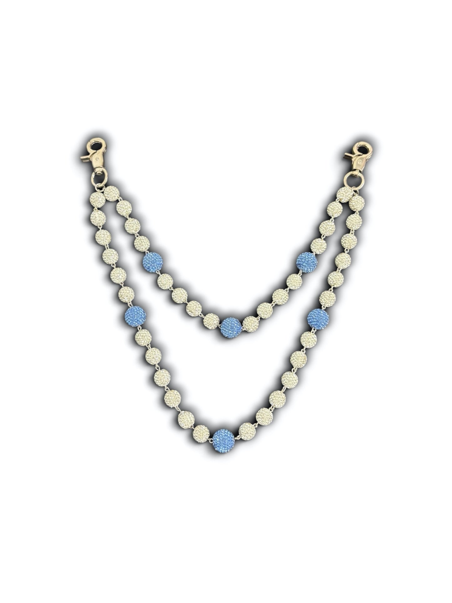 POWDER BLUE ICE WALLET CHAIN