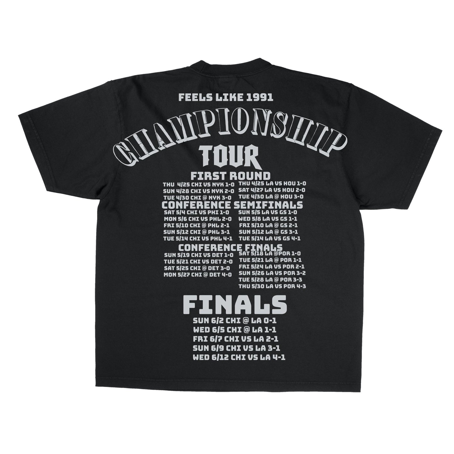 Tissu O 1991 champion shirt