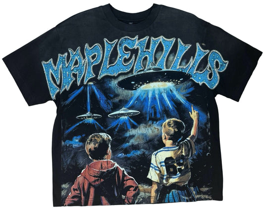 SPACE APE UFO KIDS TEE