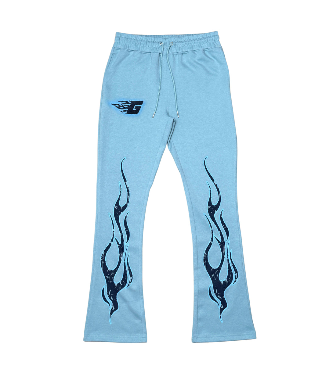 Genuine "Blue Flame" Stack Sweats