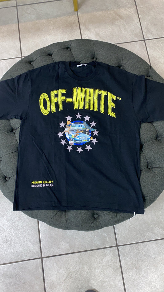Off White (black/yellow) t-shirt