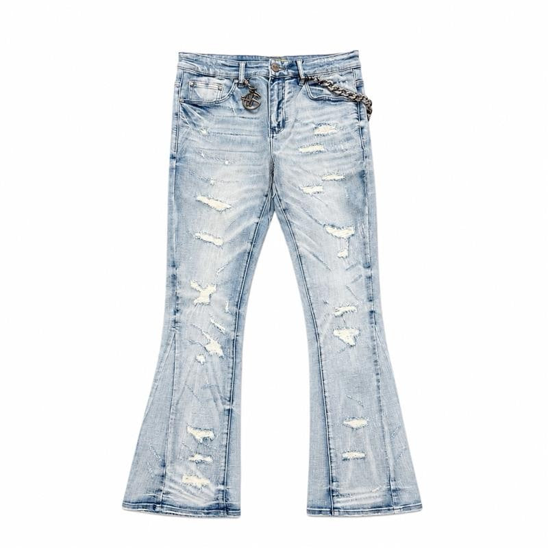 GIFTED LA MOSEY DENIM LIGHT WASH PANTS