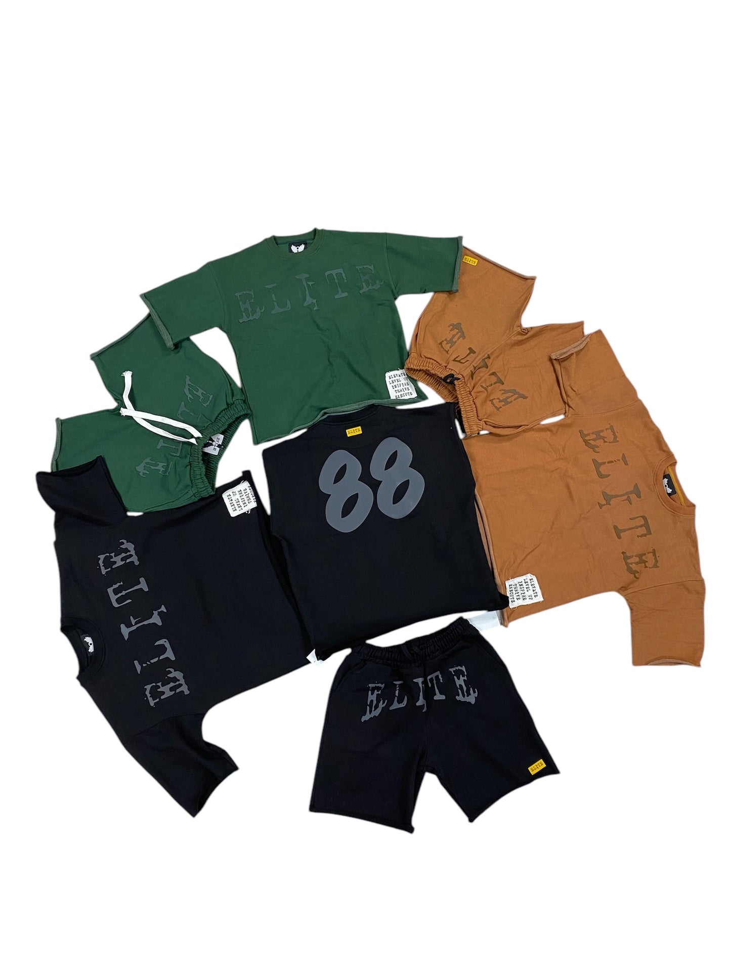 ELITE Black Heavy Box Tee
