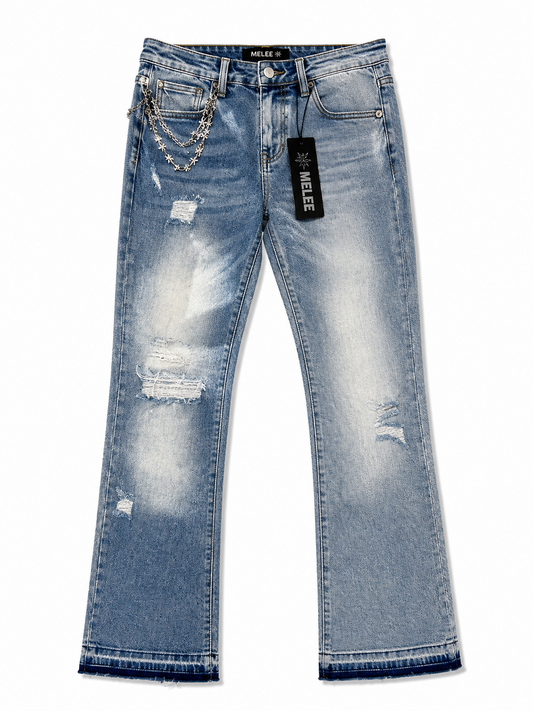 Melee "Hannibal" Jeans Split Blue Wash
