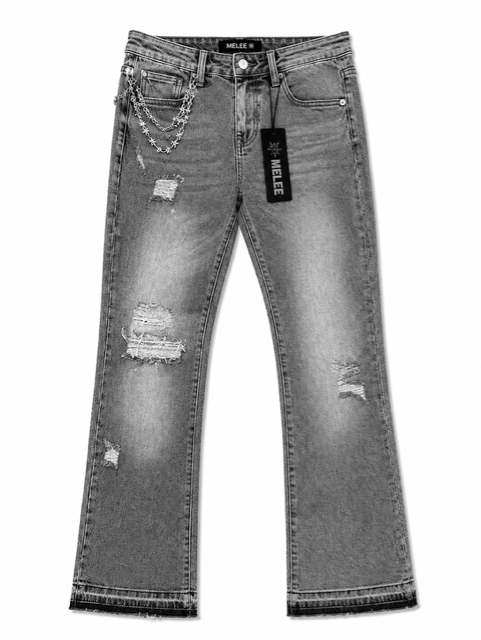 Melee "Hannibal" Jeans Split Charcoal Wash