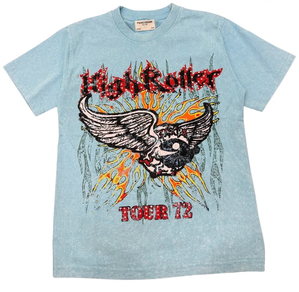 FWRD DENIM HIGH ROLLER SHIRT