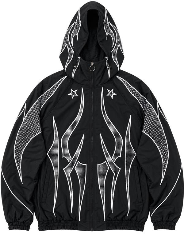 R3BEL DENIM TRIBAL JACKET