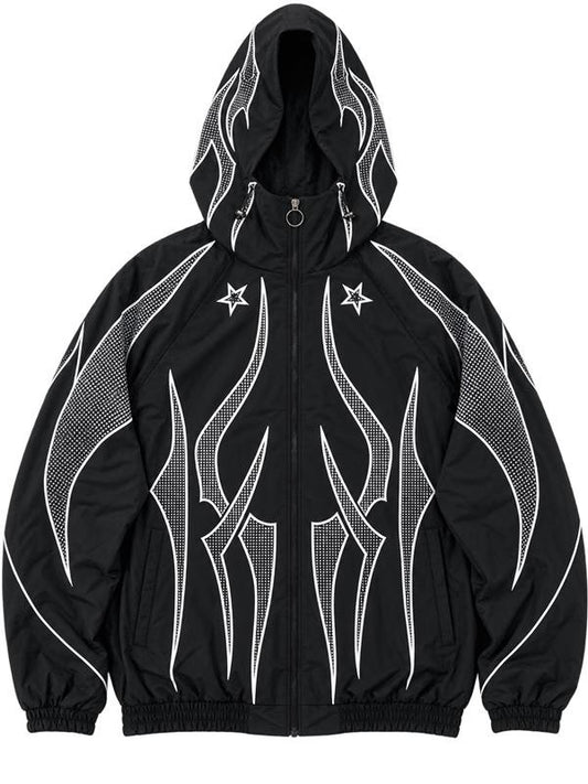 R3BEL DENIM TRIBAL JACKET