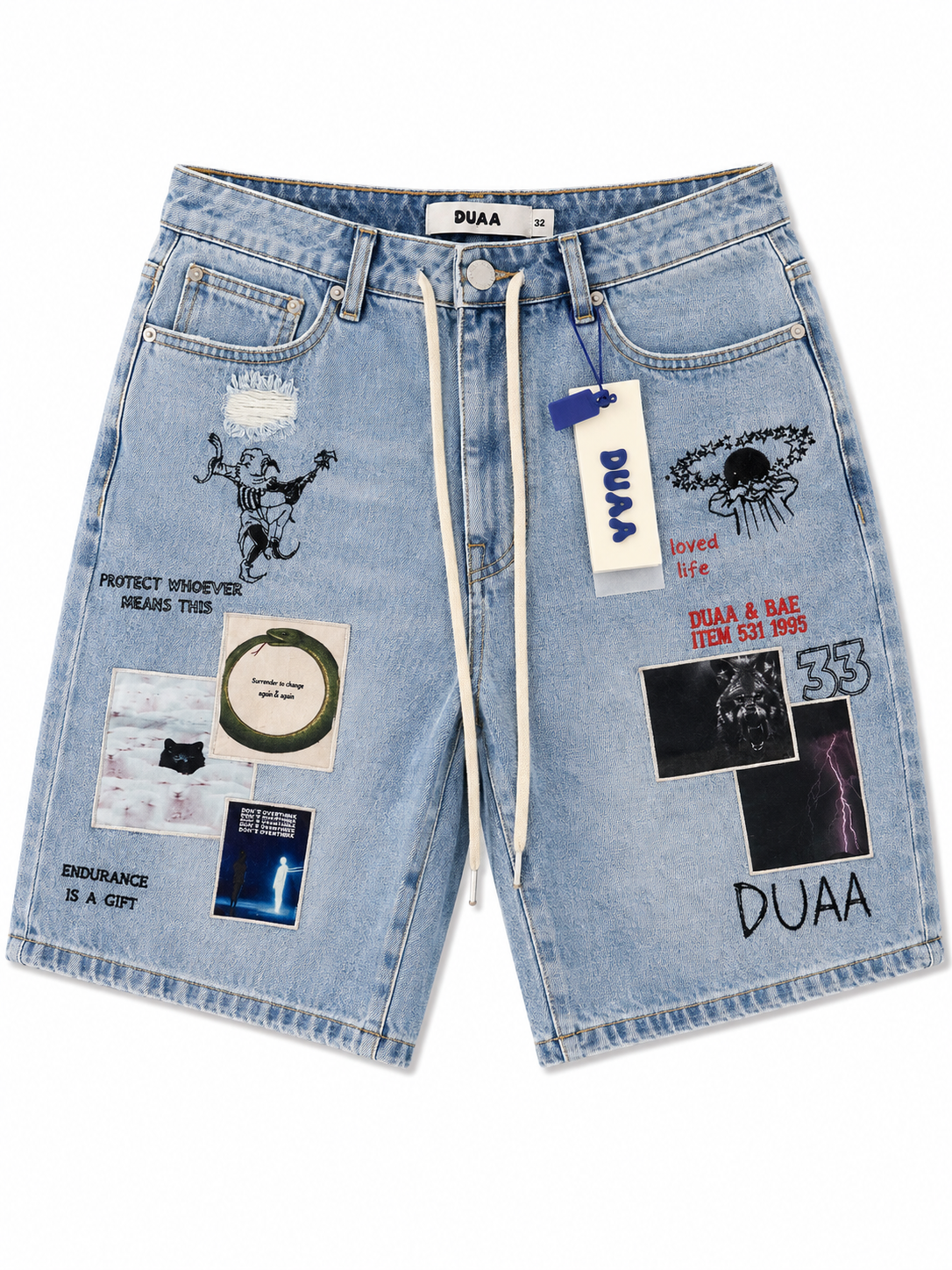 DUAA JEANS SHORTS