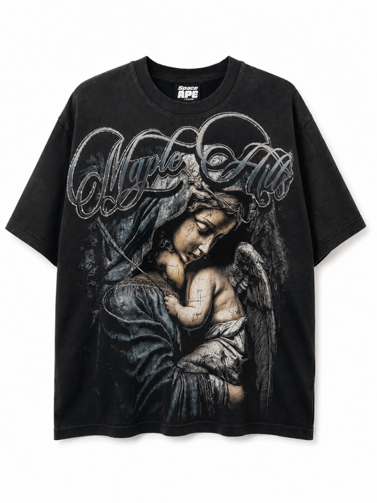 SPACE APE MOTHER MARY ANGEL TEE