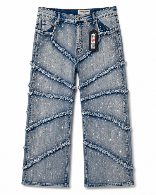 FWRD DENIM RHINESTONE