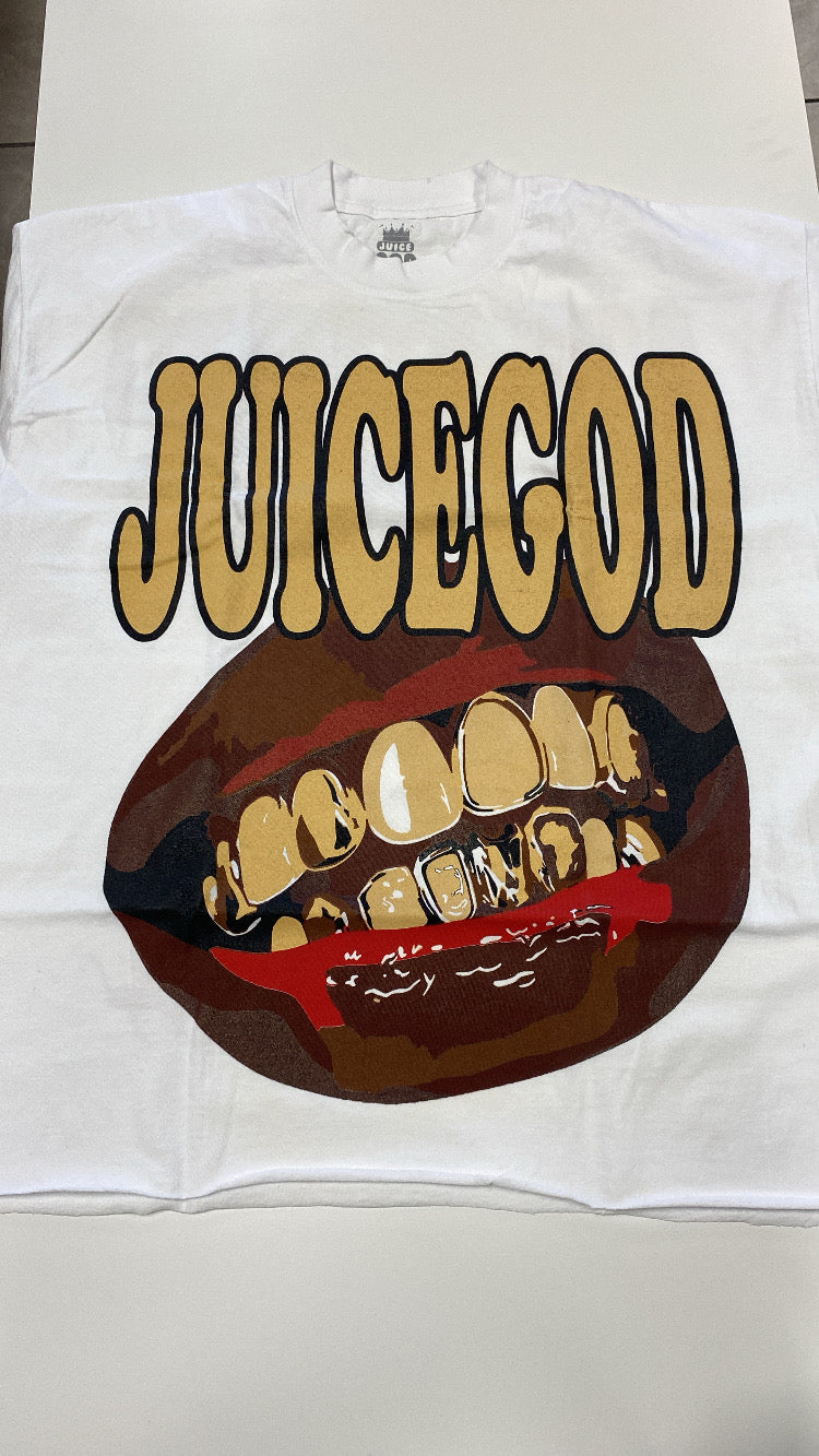 Juice God - grill tee (white)