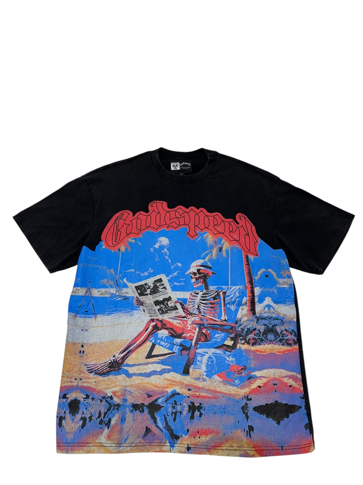 God Speed "Dead on Beach" Tee