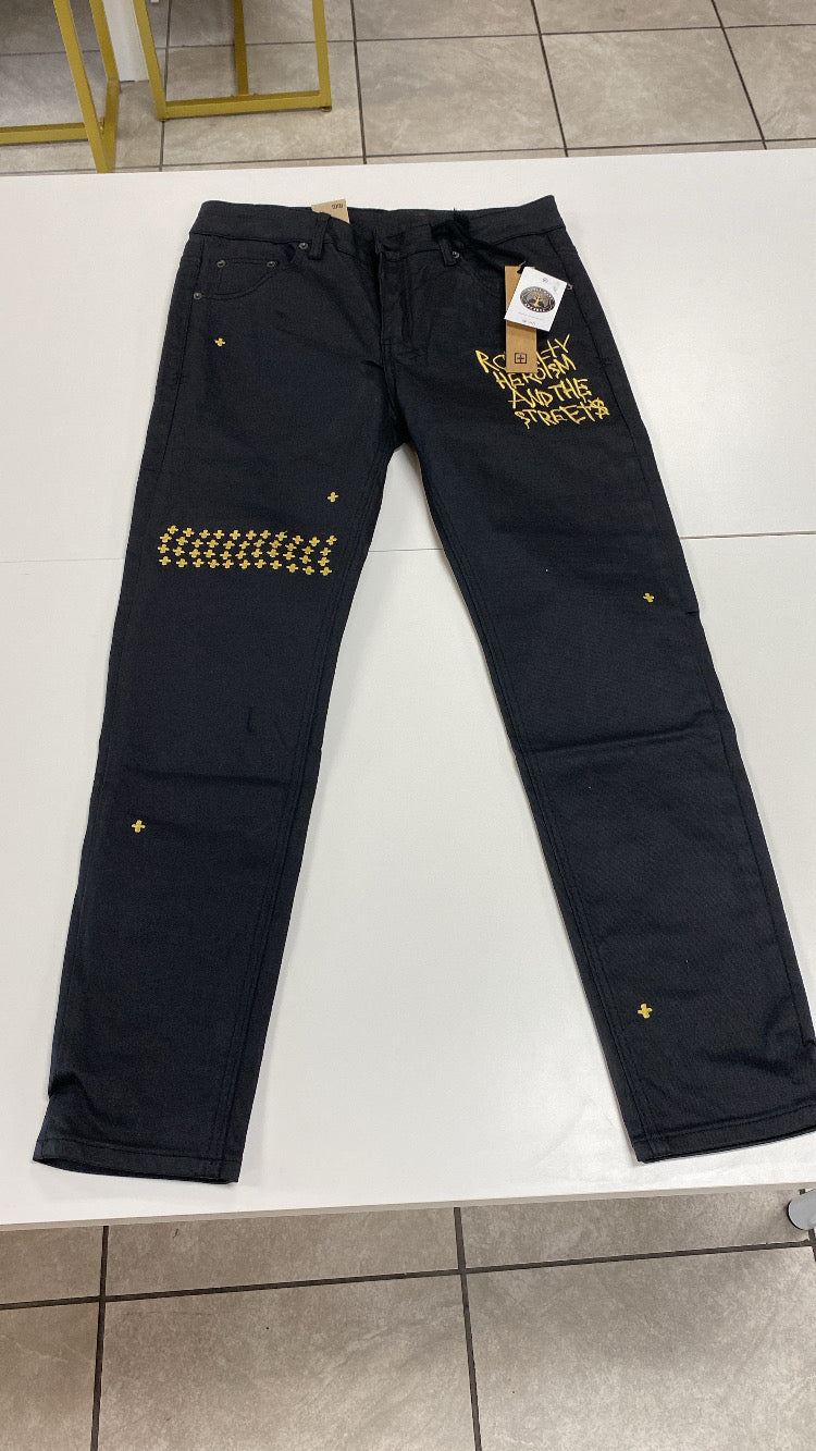 Ksubi jeans - gold cross