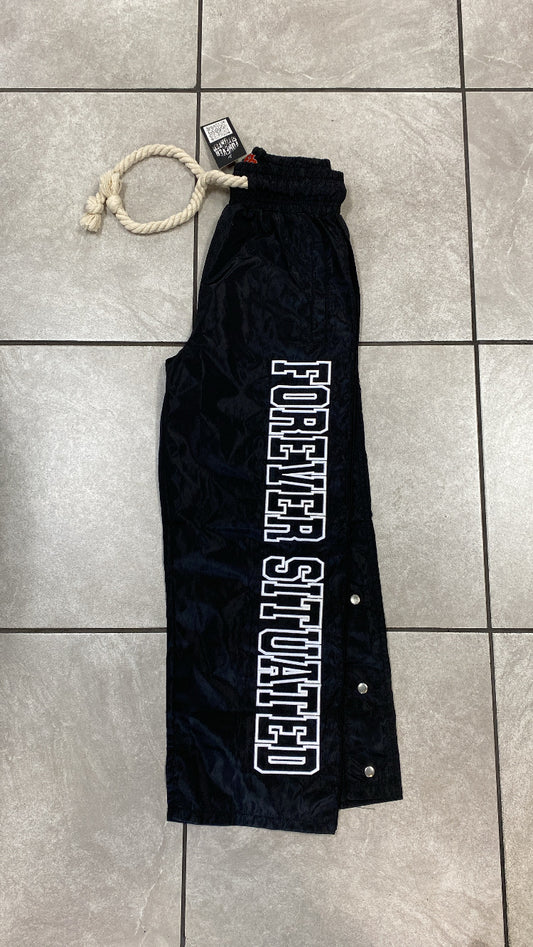 forever situated - black sweat pants