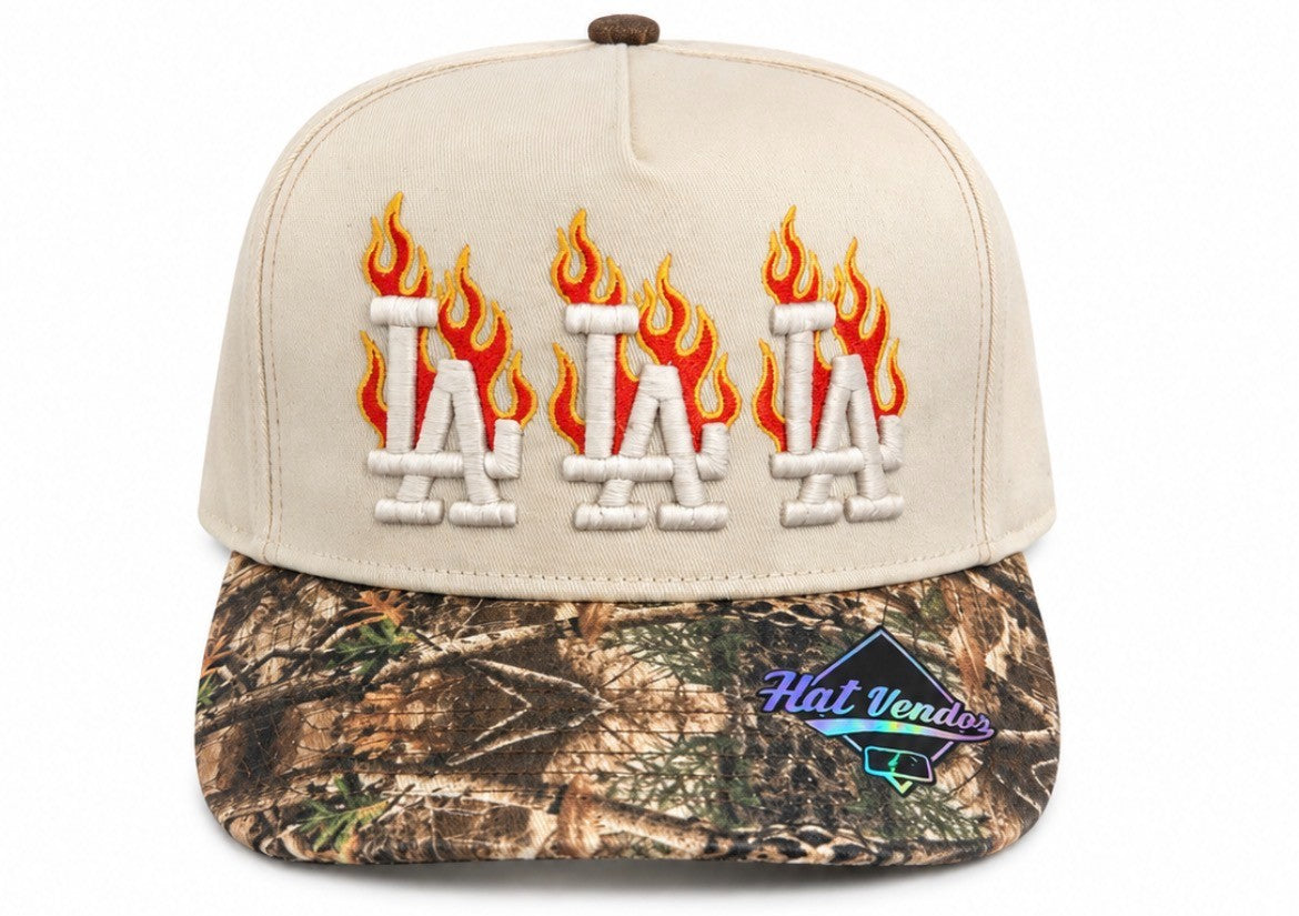 LA ON FIRE HAT