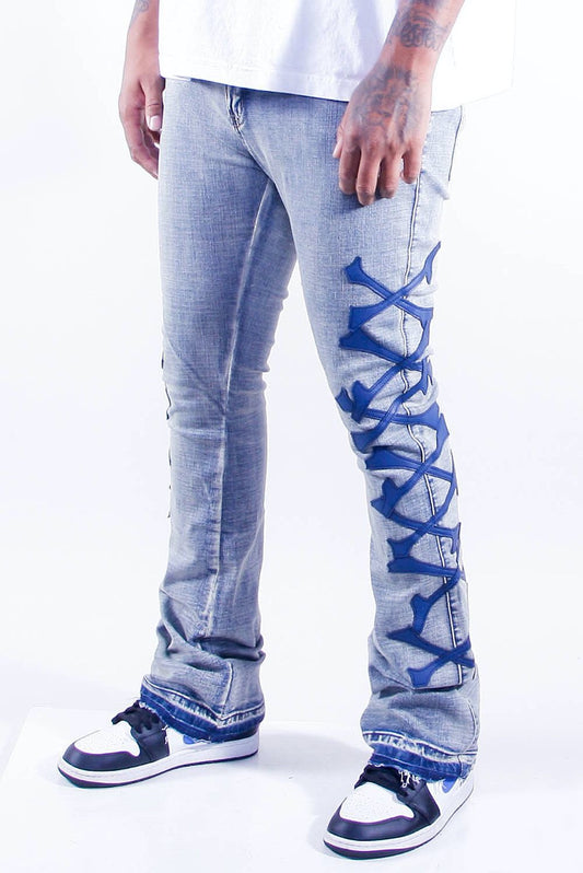 Cooper 9 - 504xxx patch stack jeans