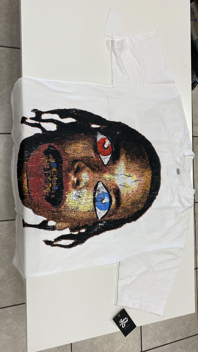 Juice God - "face tee" (white)