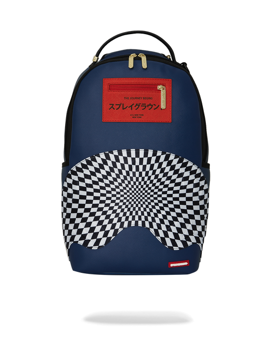 ICHIMATSU-MOYO WARP CHECK BACKPACK