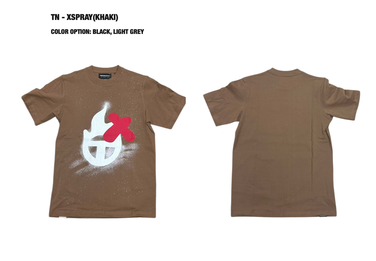 Tenaciti - khaki red x