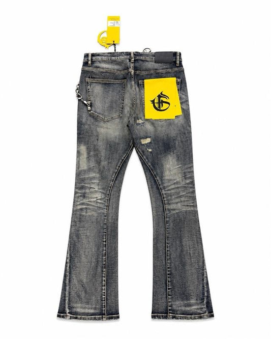 GFTD LA LUKA DENIM DARK WASH PANTS