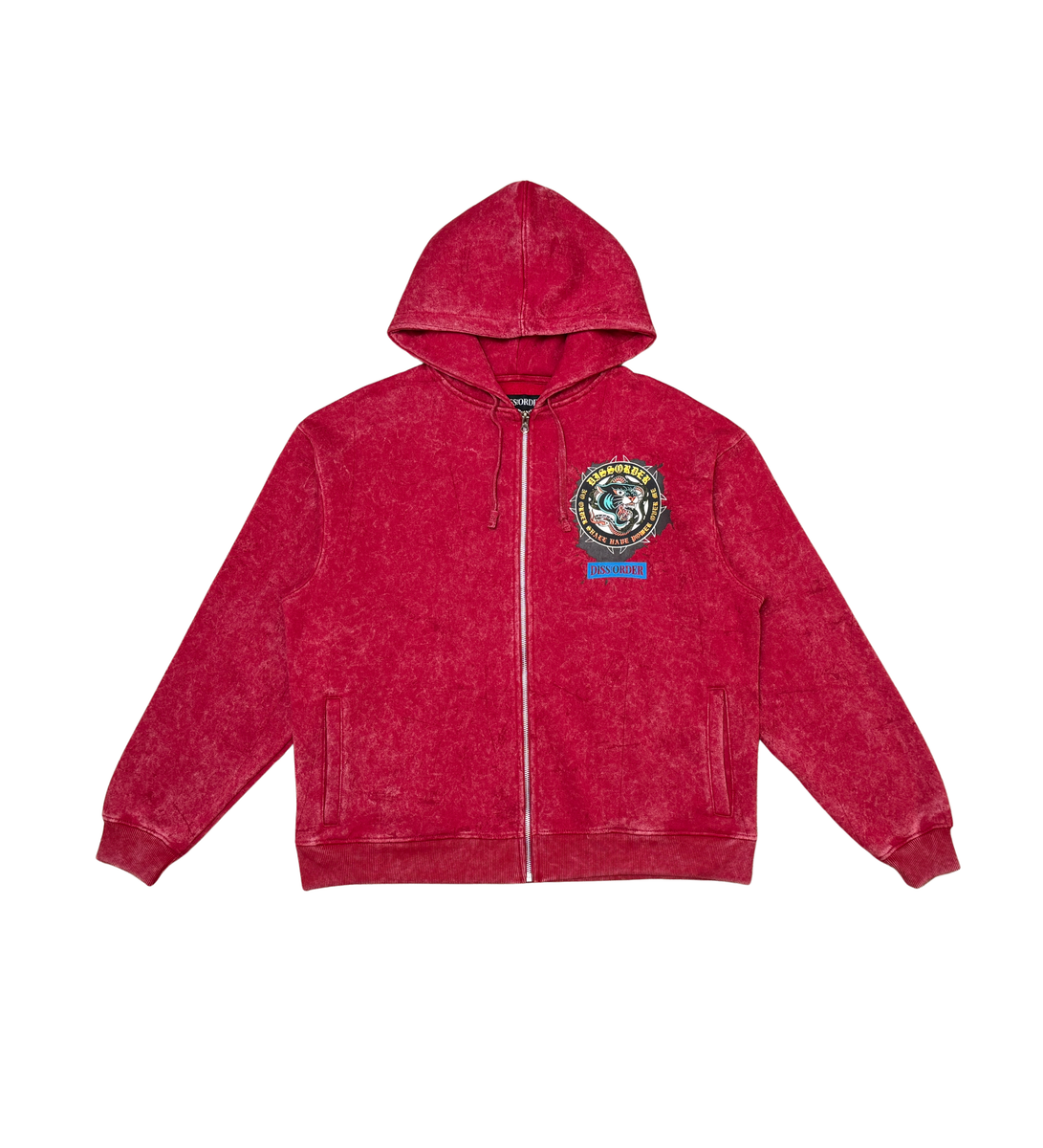 Civilized - (red) disorder full zip