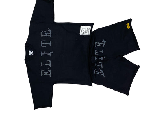 ELITE Black Heavy Box Tee
