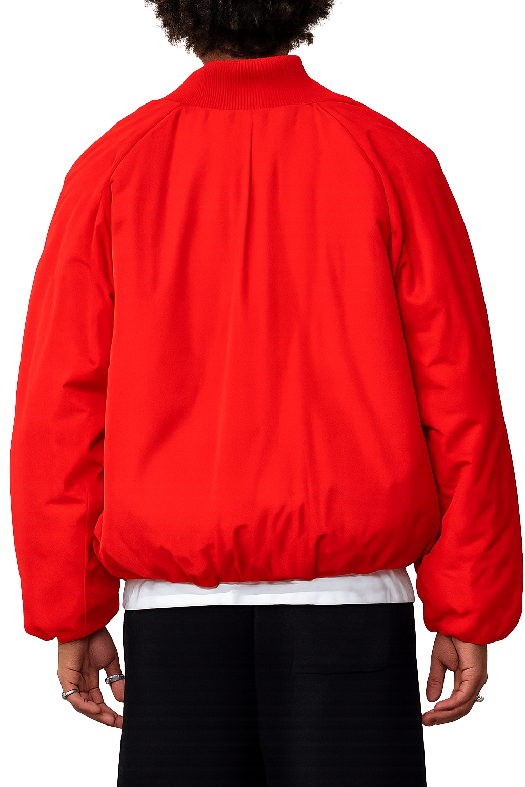 EPTM-CAPITAL CROPPED BOMBER RED