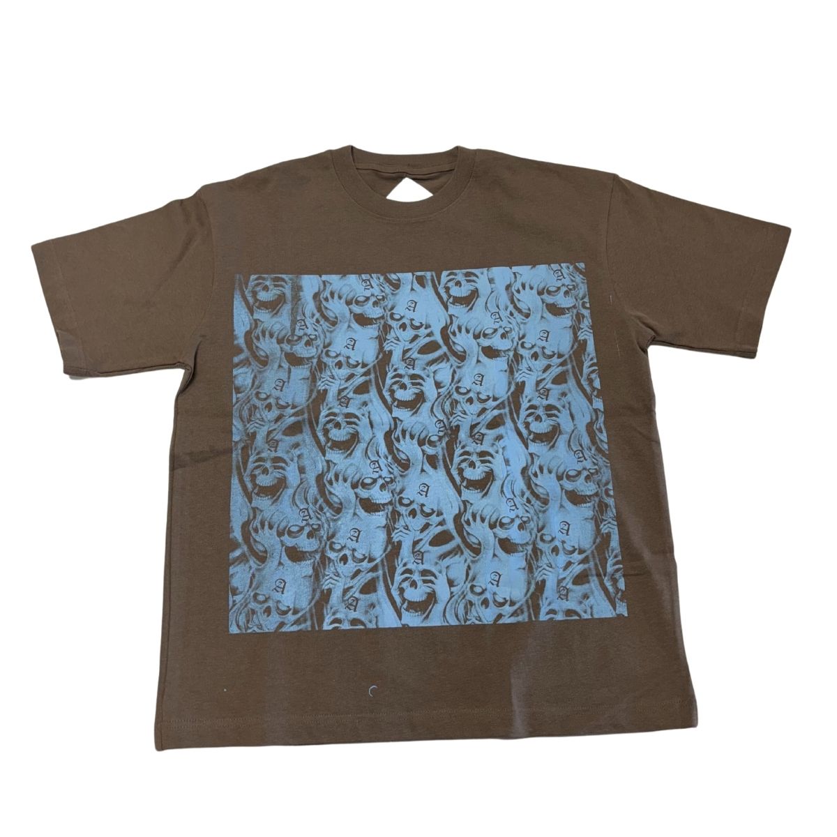 ALCMY BLUE FLAME SKULLS TEES