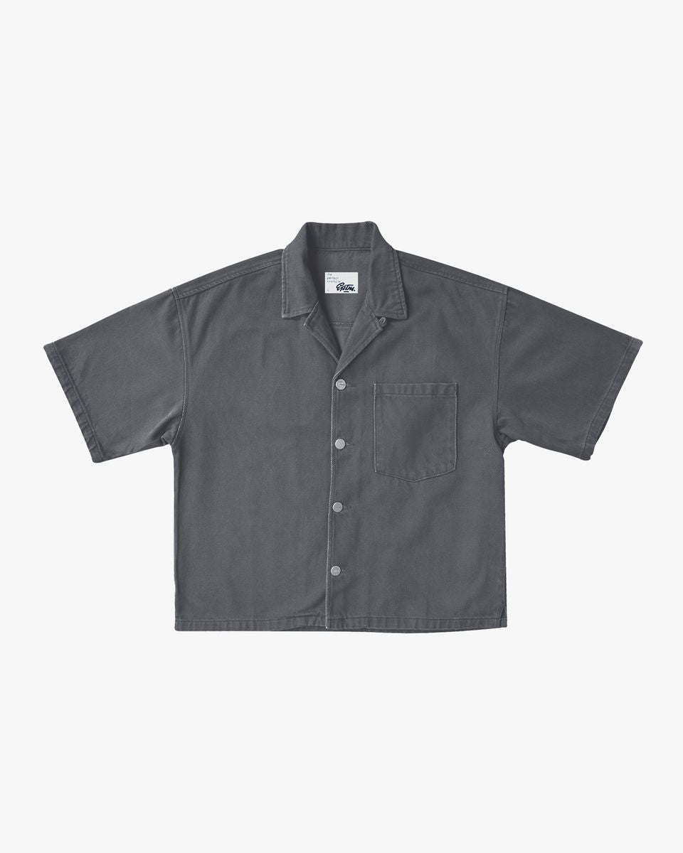 Eptm - grey box twill shirt