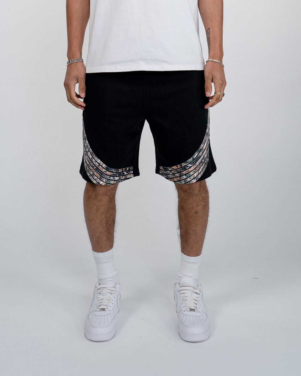 Eptm - black/camo highland shorts