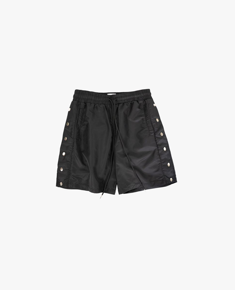 Eptm - black snappy track shorts