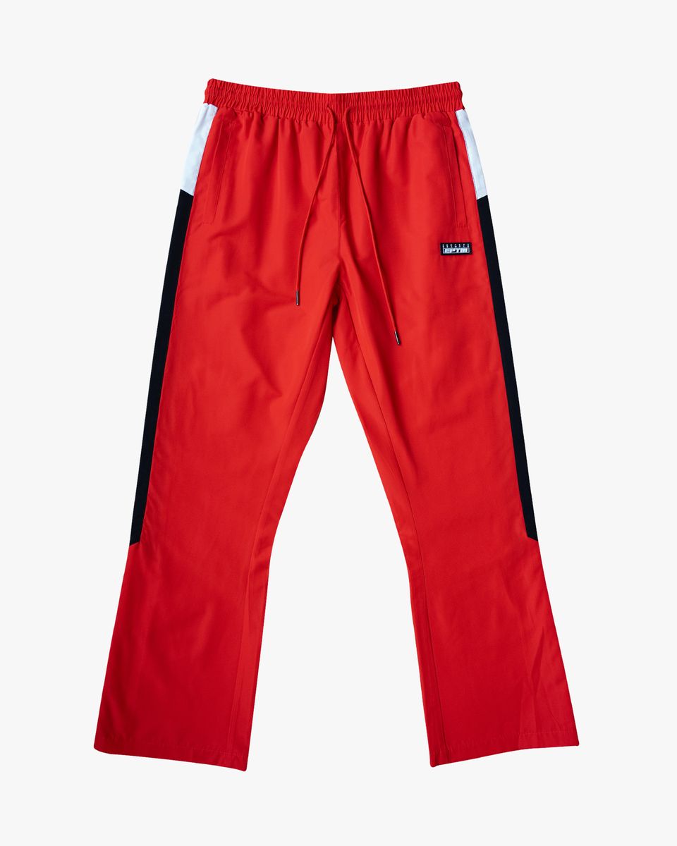 Eptm - Red coated flared pants