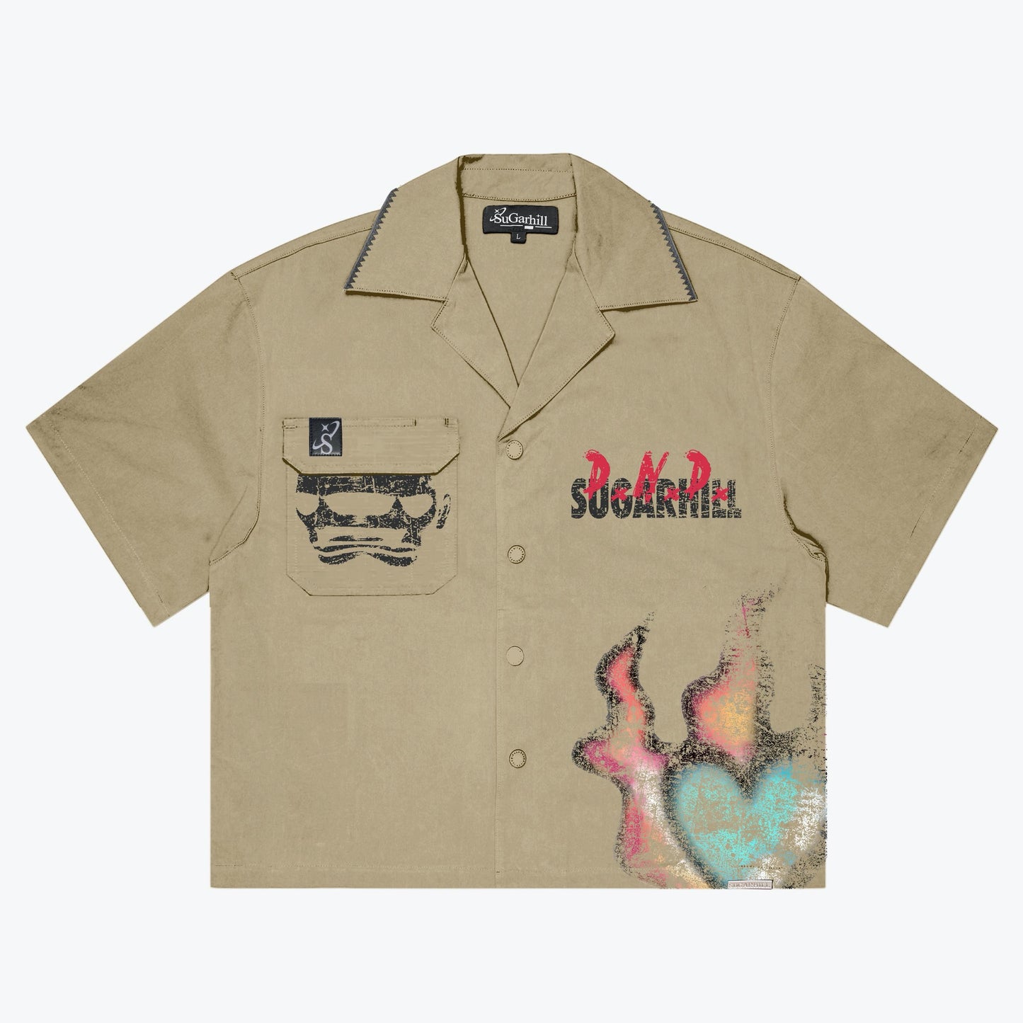 Sugar Hill "D.N.D. Work Shirt" (Khaki)