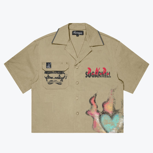 Sugar Hill "D.N.D. Work Shirt" (Khaki)