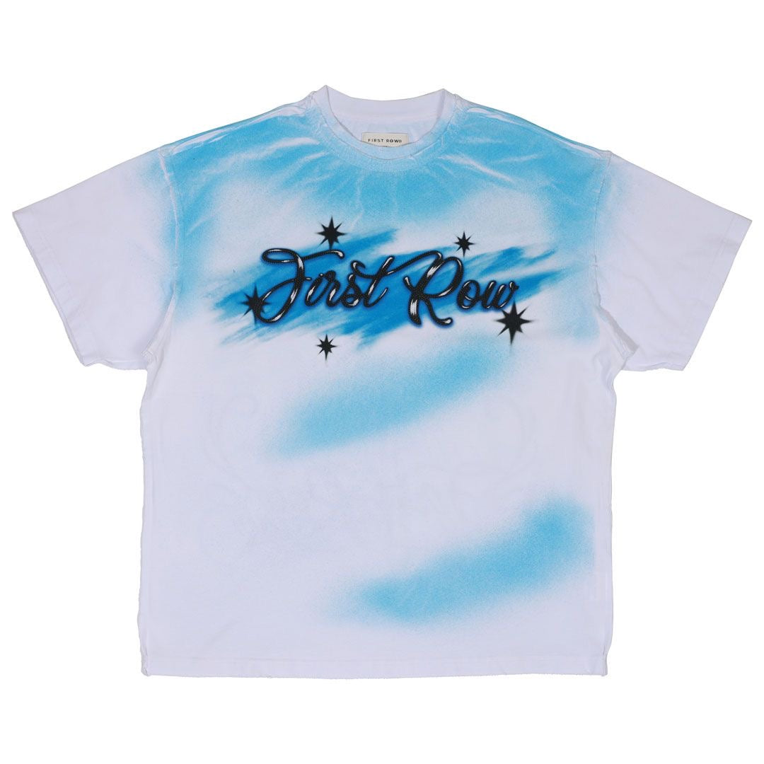 First Row White Graffiti shirt