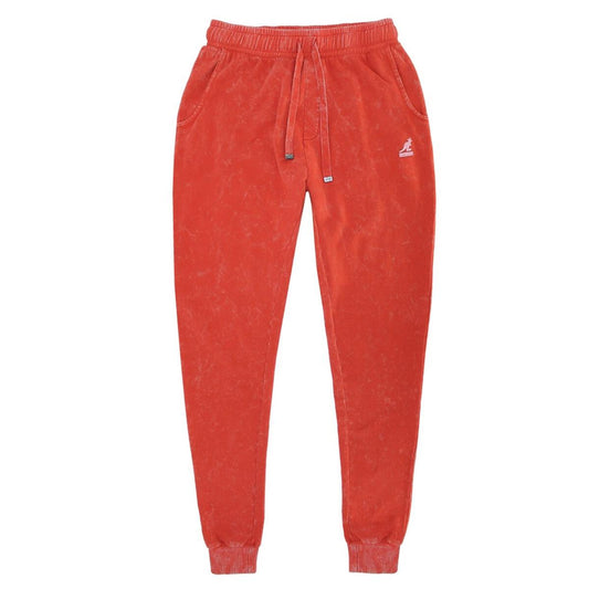 Kangol Acid Wash Joggers -  (red) adrenaline rush