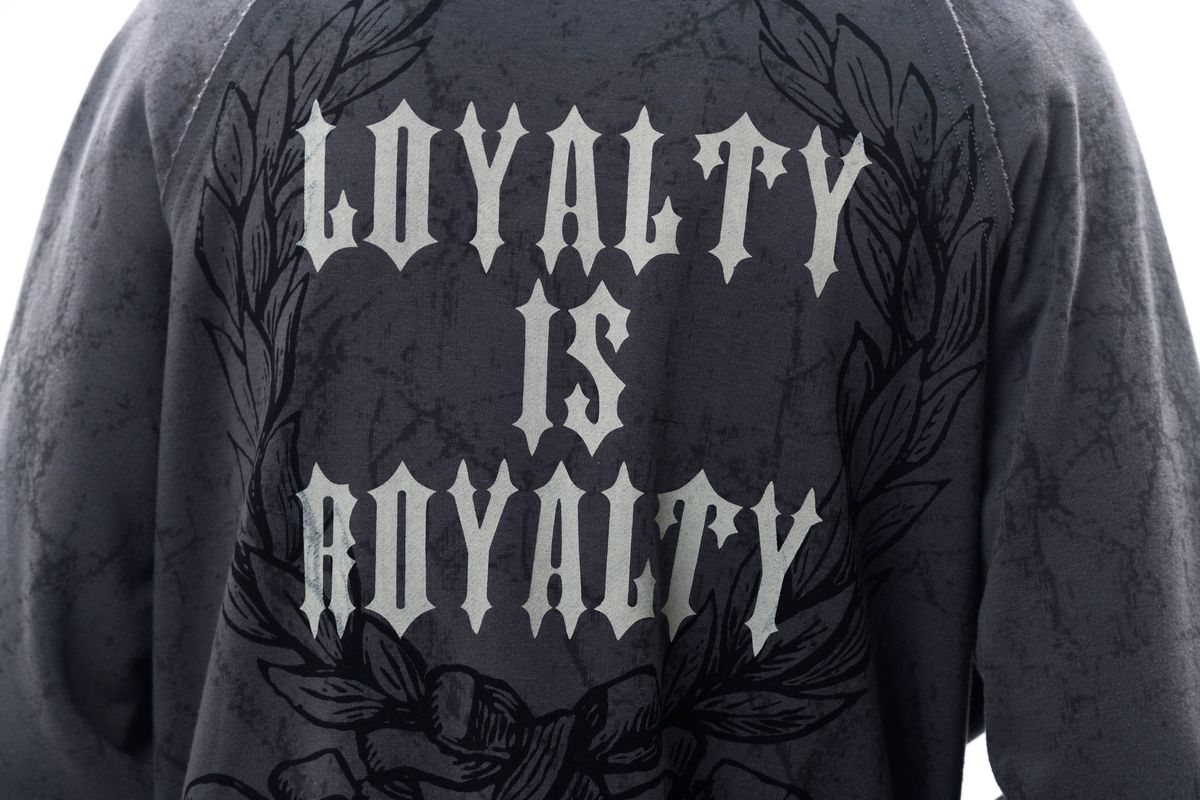 Civilized - grey darkages full zip up