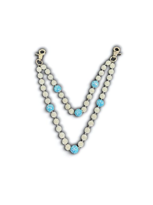 SKY BLE ICE WALLET CHAIN
