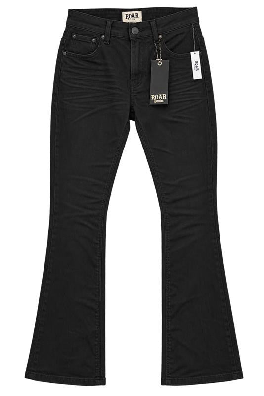 ROAR DENIM JET BLACK JEANS