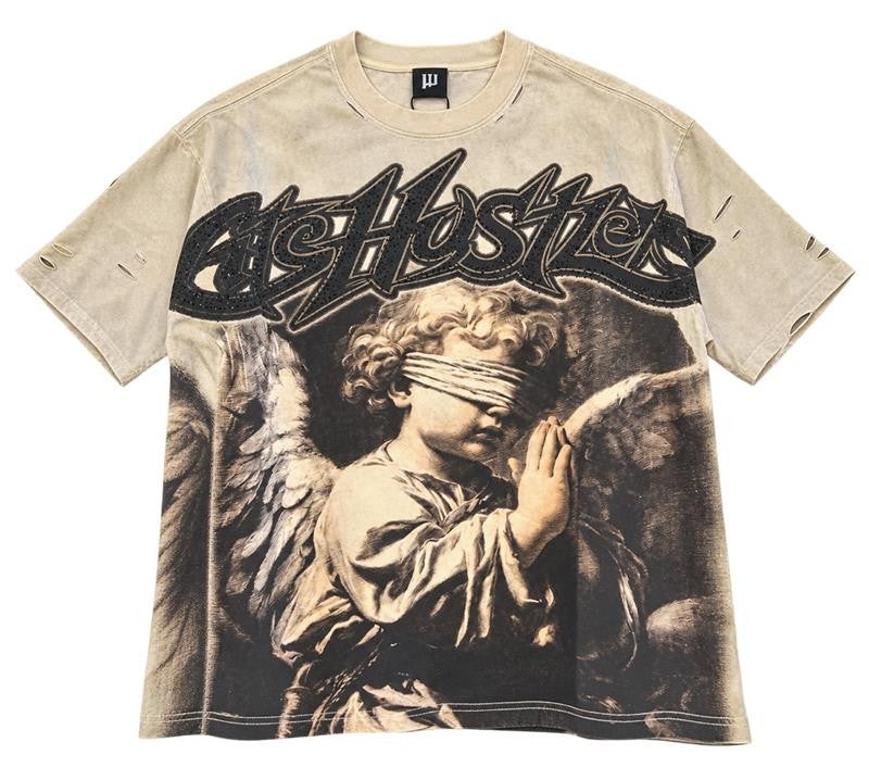 LIFE HUSTLERS ANGEL T-SHIRT