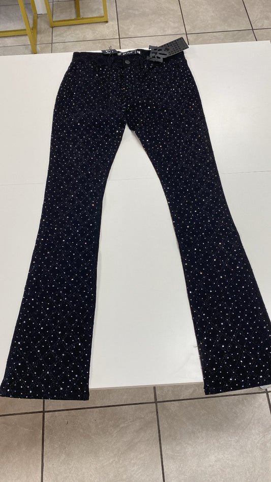 Stylo Rhinestone jeans - black