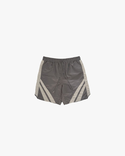 Eptm - grey nylon shorts