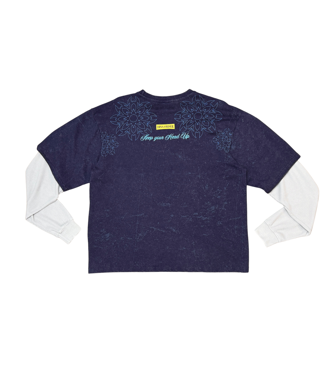 Civilized - (navy) disorder ls tee