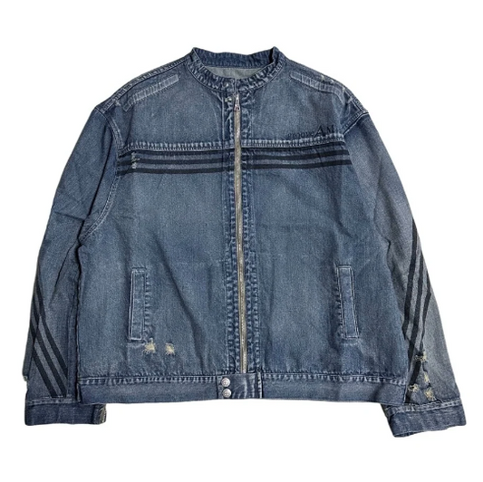 Rhime Blue jean word jacket